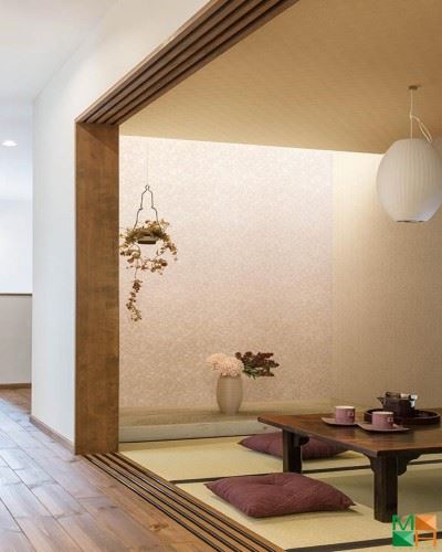 Giấy dán tường nhập khẩu Nhật Bản phong cách hiện đại P178_01_6011_6407_6408_6593