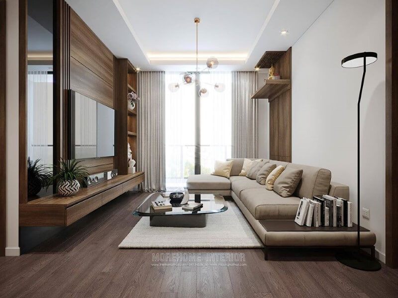 Thiết kế nội thất chung cư hiện đại sang trọng